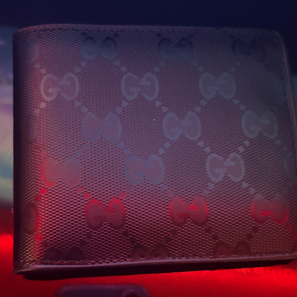 Gucci Black Pocket Square